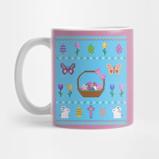 Easter Spring Knit Mug